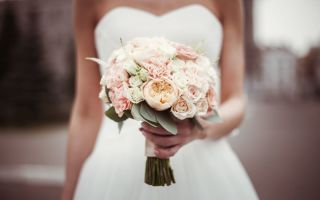 Свадебный букет — приметы и правила выбора